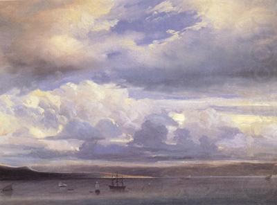 Johann Jakob Ulrich Clouds over the Sea (nn02) china oil painting image